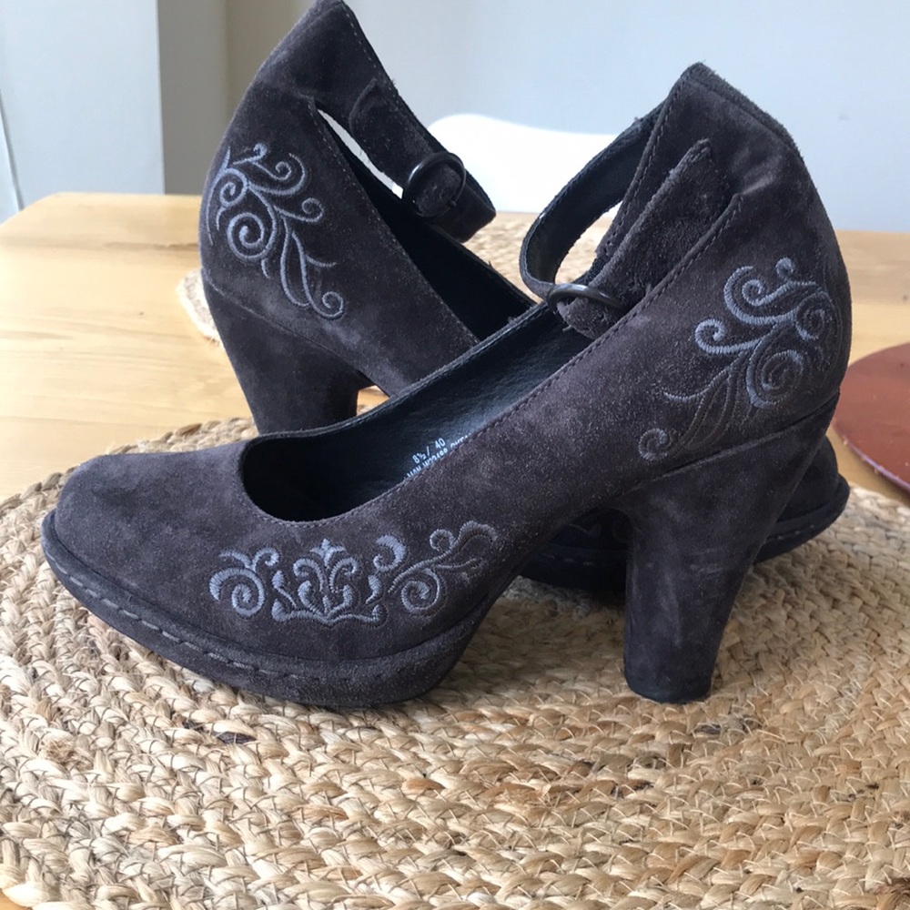 Born Crown Suede heels
